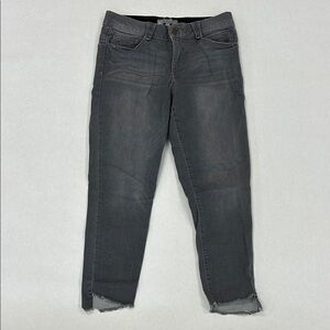 Wit&Wisdom Gray Stretchy Waste Jeans 10P